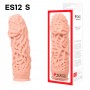 Насадка на член Kokos Extreme Sleeve ES.12 розмір S, потовщувальна, стимулювальний рельєф