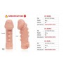 Насадка на член Kokos Cock Sleeve CS 008 S