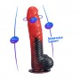 Фалоімітатор SilexD Fantasy Liquid Silicone Devil 8in Red