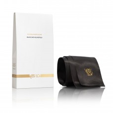 Сатиновая повязка на глаза YESforLOV BLACK SATIN BLINDFOLD (мятая упаковка!!!)