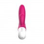 Вибратор-кролик Liebe Bend It Plus Rechargeable Cerise, гибкий, 2 мотора, 10 режимов