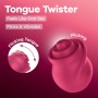 Вібростимулятор для клітора Satisfyer Tongue Twister з імітацією язичка