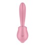 Вагінально-кліторальний вібратор Satisfyer Tongue Genius з язичком