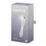 Двосторонній скляний дилдо Satisfyer Dazzling Crystal 1 Transparent (м'яте паковання!!!)