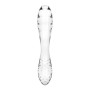 Двосторонній скляний дилдо Satisfyer Dazzling Crystal 1 Transparent (м'яте паковання!!!)