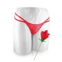 Кружевные трусики в виде розы Fun Novelties Rose You Red