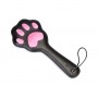 Паддл в виде кошачьей лапки Liebe Seele Round Paddle Black/Pink