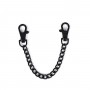 Наручники Liebe Seele Flower Rhythm - Black and Red Leather Flowers Hand Cuffs