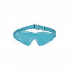 Маска на глаза Liebe Seele Blue Lamb Leather Blindfold with Velvet Lining