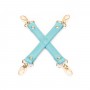 Крестовина Liebe Seele Blue Lamb leather Hogtie with Velvet Lining