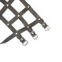 Кожаная портупея для голеностопа со шпорами Liebe Seele Leather High Heel Ankle Harness Silver