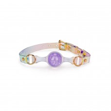 Кляп Liebe Seele Crystal Ball Gag - Purple (Small Ball)