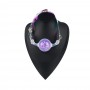 Кляп Liebe Seele Crystal Ball Gag - Purple (Large Ball)