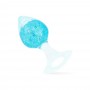 Анальна пробка Liebe Seele Heart-shaped Crystal Anal Plug - Blue Medium