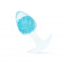 Анальна пробка Liebe Seele Icecream-shaped Crystal Anal Plug - Blue Medium