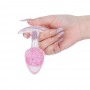 Анальна пробка Liebe Seele Icecream-shaped Crystal Anal Plug - Pink Medium