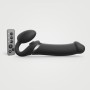 Безремневой вибрострапон с вакуумной стимуляцией Strap-On-Me MULTI ORGASM Black XL (мятая упаковка!!!)