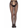 Колготки Leg Avenue Net Tights with Crotchless Panty One Size Black
