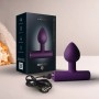 Анальная вибропробка Rocks Off NOVA Astryx Purple