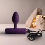 Анальная вибропробка Rocks Off NOVA Solaris Purple