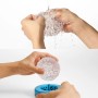 Мастурбатор Tenga Geo Aqua Clear, новий матеріал, ніжні хвилі