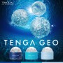 Мастурбатор Tenga Geo Aqua Clear, новий матеріал, ніжні хвилі