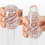 Мастурбатор Tenga Geo Glacier Clear, новий матеріал, інтенсивні блоки