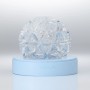Мастурбатор Tenga Geo Glacier Clear, новий матеріал, інтенсивні блоки