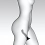 Насадка для страпона Strap-On-Me P&G-Spot Dildo (м'яте паковання!!!)