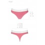 Спортивні трусики-стрінги Passion PS007 PANTIES pink, size L