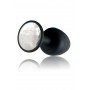 Анальна пробка Dorcel Geisha Plug Diamond XL з кулькою всередині, створює вібрації, макс діаметр 4,5см