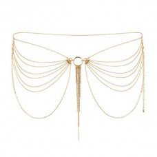 Ланцюжок трусики або ліф Bijoux Indiscrets MAGNIFIQUE Waist Chain - Gold, прикраса на тіло