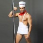 Чоловічий еротичний костюм кухаря 'Умілий Джек' S/M: сліпи, фартух, хустку та ковпак