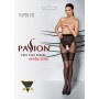 Колготки с открытым доступом Passion TIOPEN 013 black 3/4 (20/40 den), ажурные трусики и подвязки