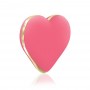 Вібратор-серце Rianne S: Heart Vibe Coral, 10 режимів роботи, медичний силікон