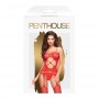 Бодистокінг з вирізом на животику Penthouse - Hot Nightfall Red S/L