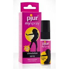 Возбуждающий спрей для женщин pjur My Spray 20 мл с экстрактом алоэ, эффект покалывания