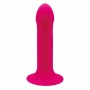 Ділдо з вібрацією Adrien Lastic Hitsens 2 Pink, відмінно для страпону, макс діаметр 4см, довжина 17,2см