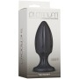 Анальний плаг з каналами для змащення Doc Johnson Platinum Premium Silicone - The Rocket - Black