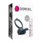 Ерекційне кільце Dorcel Power Clit Plus з вібрацією, що перезаряджається, з язичком зі щіточкою