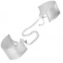 Наручники Bijoux Indiscrets Desir Metallique Handcuffs - Silver, металлические, стильные браслеты