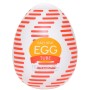 Мастурбатор-яйце Tenga Egg Tube, рельєф з поздовжніми лініями