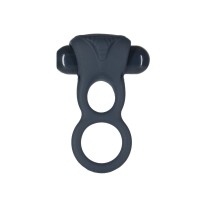 Подвійне ерекційне кільце Lux Active – Triad – Vibrating Dual Cock Ring, з віброкулею та пультом ДУ