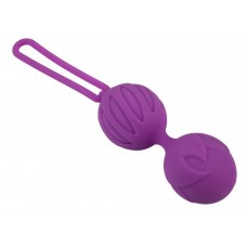 Вагінальні кульки Adrien Lastic Geisha Lastic Balls BIG Violet (L), діаметр 4см, вага 90гр
