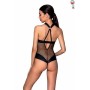 Сітчастий боді з халтером Amanda Body black L/XL - Passion