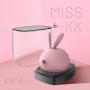 Вакуумний кліторальний стимулятор з вібрацією KisToy Miss KK Pink