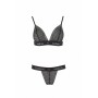 Комплект білизни GLAMISS SET black L/XL - Passion Exclusive