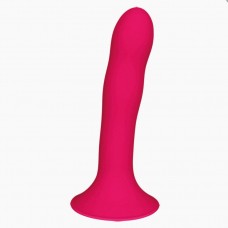 Ділдо з присоскою Adrien Lastic Hitsens 4 Pink, відмінно для страпону, діаметр 3.7см, довжина 17,8см