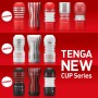 Мастурбатор Tenga Dual Feel Cup двосторонній, з двома незалежними каналами