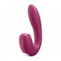 Вакуумний смарт вібратор Satisfyer Sunray Berry, 4 положення ствола